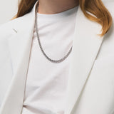 a men's chain necklace_CLEF SERATO NEC