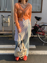 [MADE] Harmo layered knit skirt