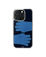 Blue Gloves Epoxy Silver Case