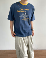 ウェーブプリントTシャツ