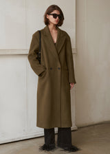 WOOL DOUBLE OVERCOAT