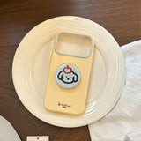 INS アニマルポートレート iPhone ケース
