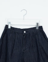 Cozy Nonfade Pintuck Back Banding Short Pants