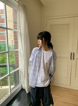 [unisex] Murre Loose Fit Printing Short Sleeve Tee