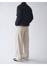 Calder Contrast Stitch Denim Jacket