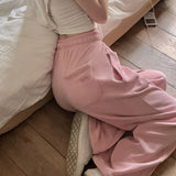 [BELLIDE MADE] マッシュルームワイドトレーニングパンツ