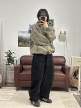 CATION DIAGONAL LINE HOODIE JUMPER