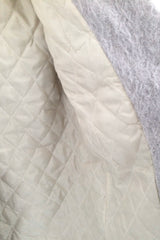Hairy cream jacket