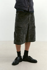 カモフィールドカーゴショーツ (Washed Gray)