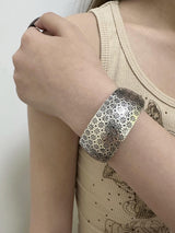 Ethnic flower bangle