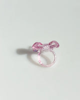 Jelly Ribbon Ring - Pink