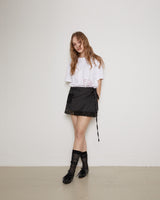 Satin strap sk / black