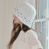 Dot Argyle Bucket Hat