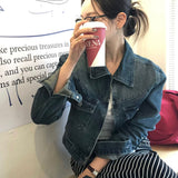 [BELLIDE MADE] クロップドデニムショートジャケット