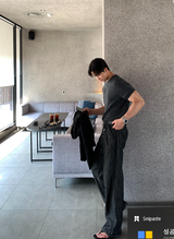  Hour Pigment Washing Hachi Round Knit