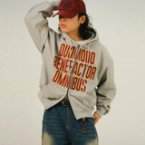 DRFAVOR 26 パッチクロップフーディ ジップアップ