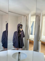 [Unisex]Soft Form Hood Zip-Up(NY)