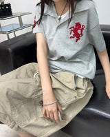 イーグル ワッフル スリーブレス