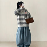 Ant Snowflake Vnit Balaclava Set