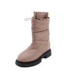  Cartt Padded String Middle Boots(2Colors)_B5557