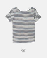 Daily Border Short Sleeve T-shirt (3color)