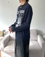 アーカイブプリンディドニットTシャツ