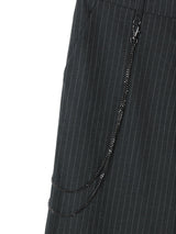 TOストライプワイドスラックス (2C, チェーンセット)