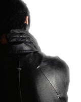 EX LEATHER JACKET BLACK