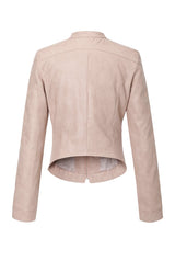Racer leather jacket