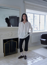 Flare Capri Pants