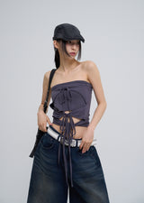 Three Ribbon Tube Top