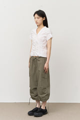 (W) Hed Wrinkled Half Shirt