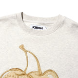 BIG CHERRY スウェットTシャツ - OATMEAL