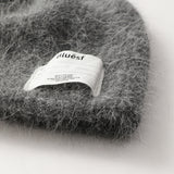 Bluesf angora knit beanie