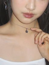 [925silver] スターライトネックレス