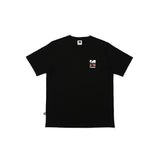 レインボー半袖Tシャツ【ブラック】