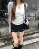 Slim crop cardigan