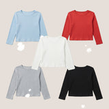 ストロベリー🍓バーティカルグレイン3/4丈Tシャツ(5 Colors)