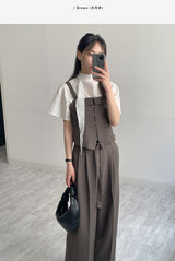 Onion Belted Wide Slacks