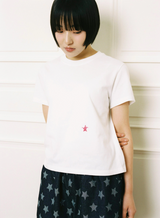 ツイスタースターエンジェルTシャツ - ホワイト