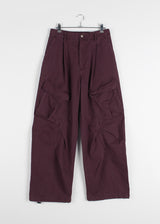 GARMENT CARGO WIDE PANTS