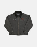 Woven Patch Pigment Work Jacket