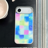 [MADE][Glossy Glass Silver Bumper Case]夏の夜 Summer Night Palette 