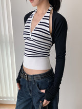Collection Shawl Short Long-Sleeve Cardigan