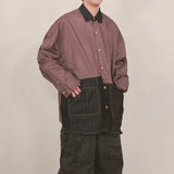switch panel check shirt_black