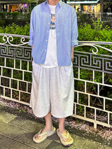 SIO two tuck bermuda sweat pants