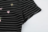 Luma Fine Stripe Slim Tee