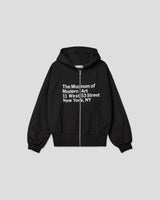 (UNISEX) Museum Bonded Hood Zip-Up