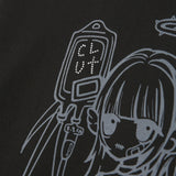 エンジェルオブローズスウェット- ブラック
