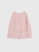 HAIRY DIA SHEER KNIT PULLOVER 